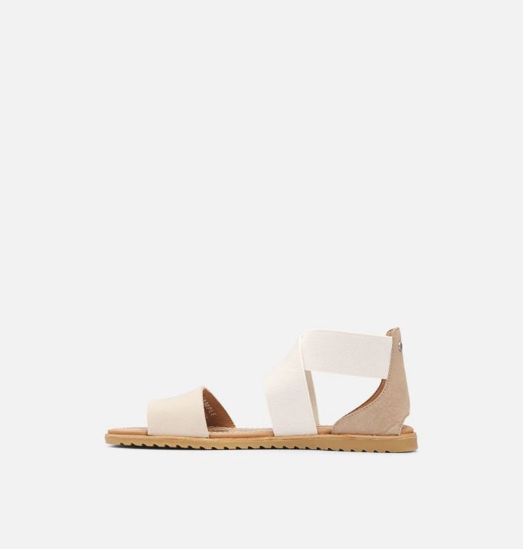 Sorel Dam Sandaler Khaki - Ella™ Flat - MTY-950187
